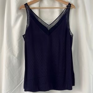 Ted Baker NWT Navy Blouse. Ted Size 4/US size 12.